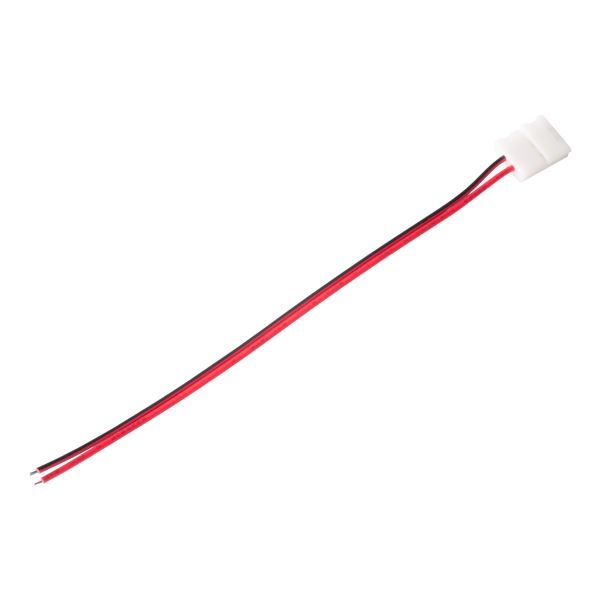 Connector for quick assembly (quick-connector) of LED strips 8mm 2pin-cable