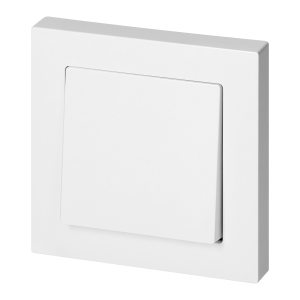 Flush-mounted three-way switch Malta 10A, 250V, WP-5M, white