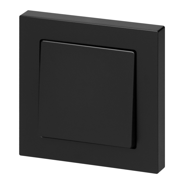 Flush-mounted doorbell button Malta 10A, 250V, WP-6/7M, matt black Flush-mounted doorbell button Malta 10A, 250V, WP-6/7M, matt black