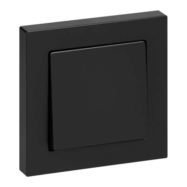 Flush-mounted four-way switch Malta 10A, 250V, WP-8M, matt black Flush-mounted four-way switch Malta 10A, 250V, WP-8M, matt black