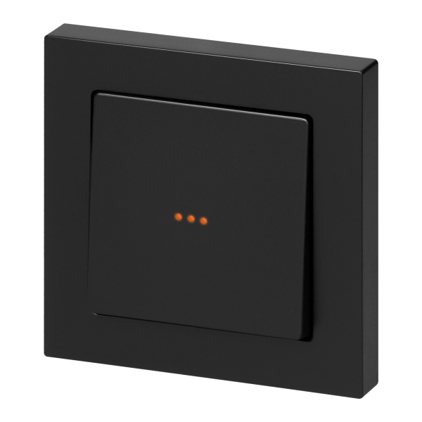Flush-mounted doorbell button with illumination Malta 10A, 250V, WP-6/7M/S, matt black Flush-mounted doorbell button with illumination Malta 10A, 250V, WP-6/7M/S, matt black