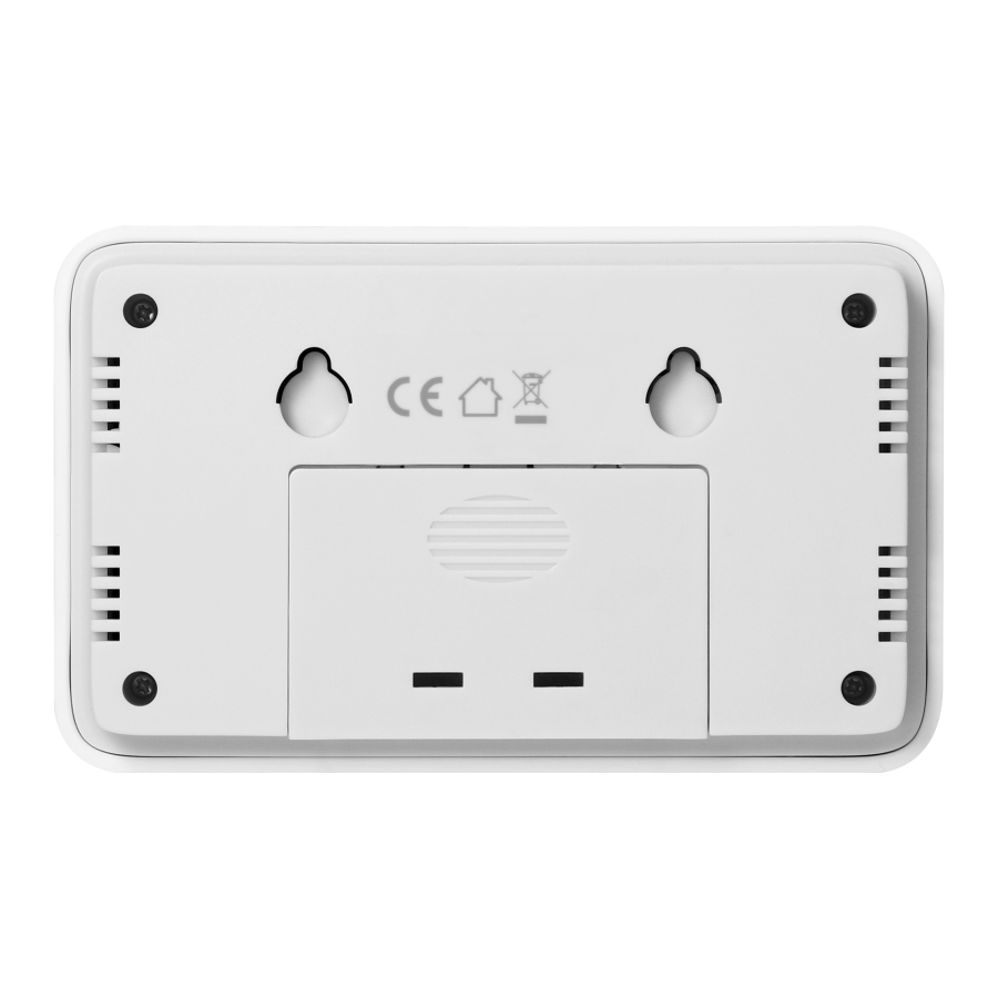 Battery-powered carbon monoxide detector, 2xAA, sensor lifetime 10 years