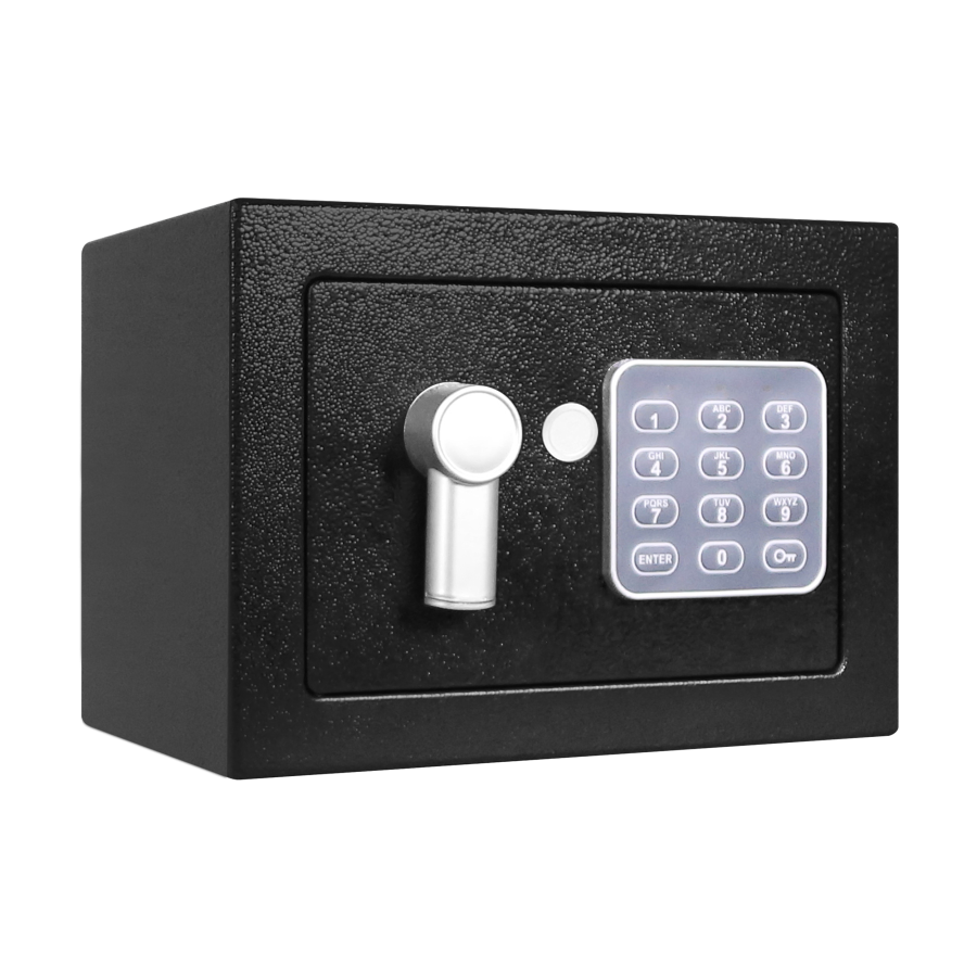 TREZO safe with electronic code, small