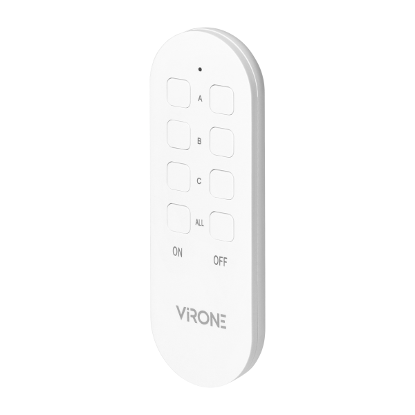 MINI wireless sockets with remote control, Schuko, 2+1, 2300W