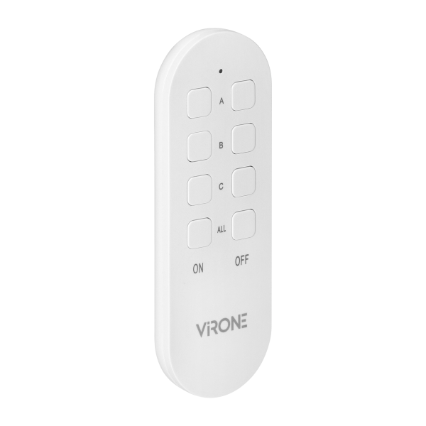MINI wireless sockets with remote control, Schuko, 2+1, 2300W