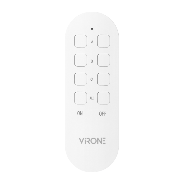 MINI wireless sockets with remote control, Schuko, 3+1, 2300W