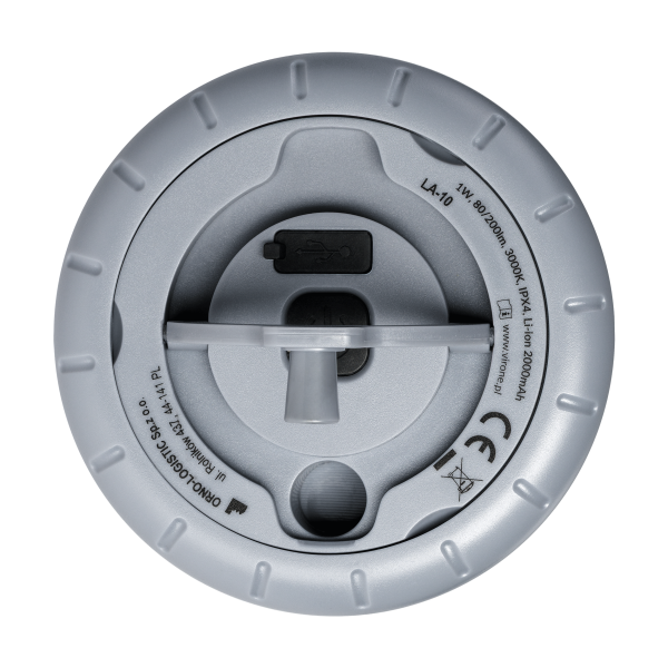 Camping string lights, 80/200lm, 2000mAh, 3000K, 8m