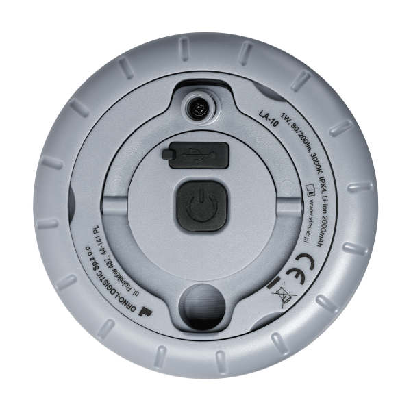 Camping string lights, 80/200lm, 2000mAh, 3000K, 8m