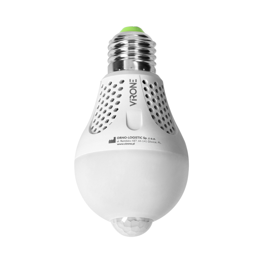 NAMIB LED bulb with PIR 7W A60, 600lm, 4000K