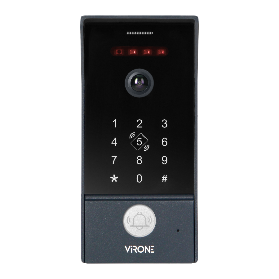 Single family video outdoor unit, Full HD, RFID, codelock, to expand MAILO sets