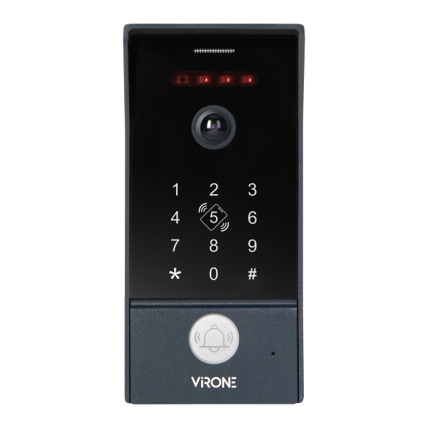 Single family video outdoor unit, Full HD, RFID, codelock, to expand MAILO sets