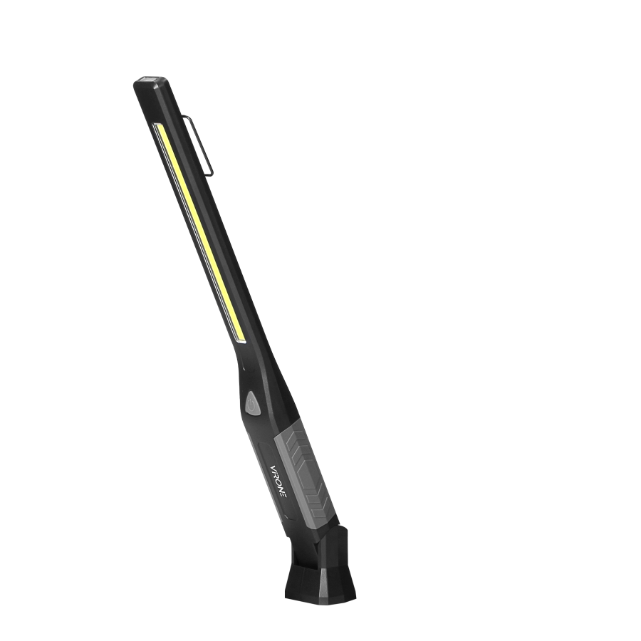 Latarka warsztatowa LED, 400lm+100lm, 1200mAh, magnes, hak