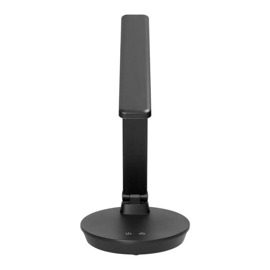 HERON LED, desk lamp, 5W, 250lm, 2700-6500K, light color changing, dimmable function, black