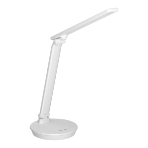 HERON LED, lampka biurkowa, 5W, 250lm, 2700-6500K, zmiana barwy światła, funkcja ściemniania, biała