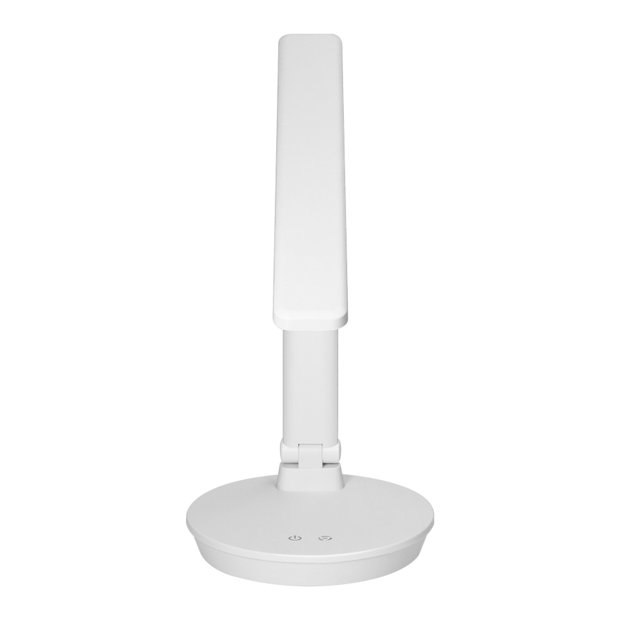HERON LED, lampka biurkowa, 5W, 250lm, 2700-6500K, zmiana barwy światła, funkcja ściemniania, biała