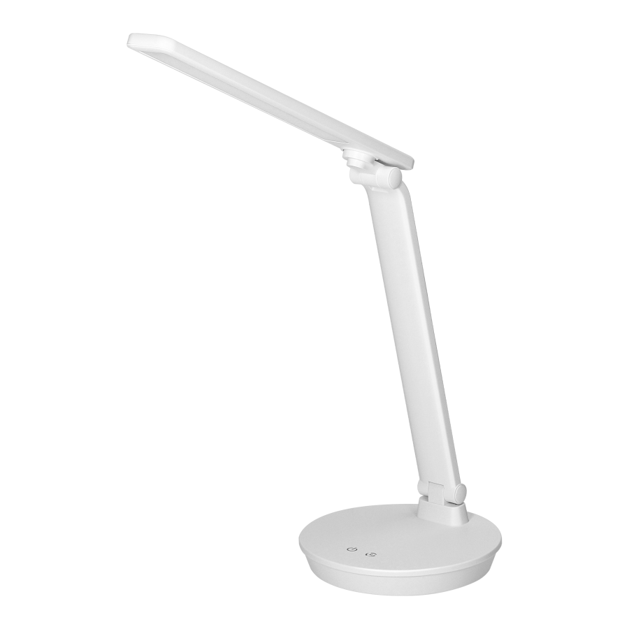 HERON LED, desk lamp, 5W, 250lm, 2700-6500K, light color changing, dimmable function, white