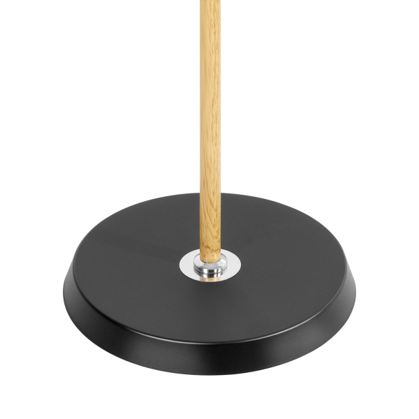 GRACE 1P, floor lamp, E27, max. 18W, 160 cm, black