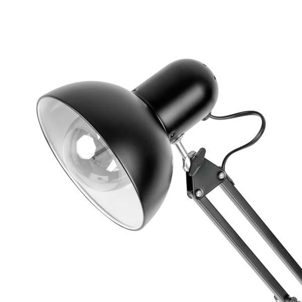 LUWES II, floor lamp, E27, max. 18W, 182 cm, black