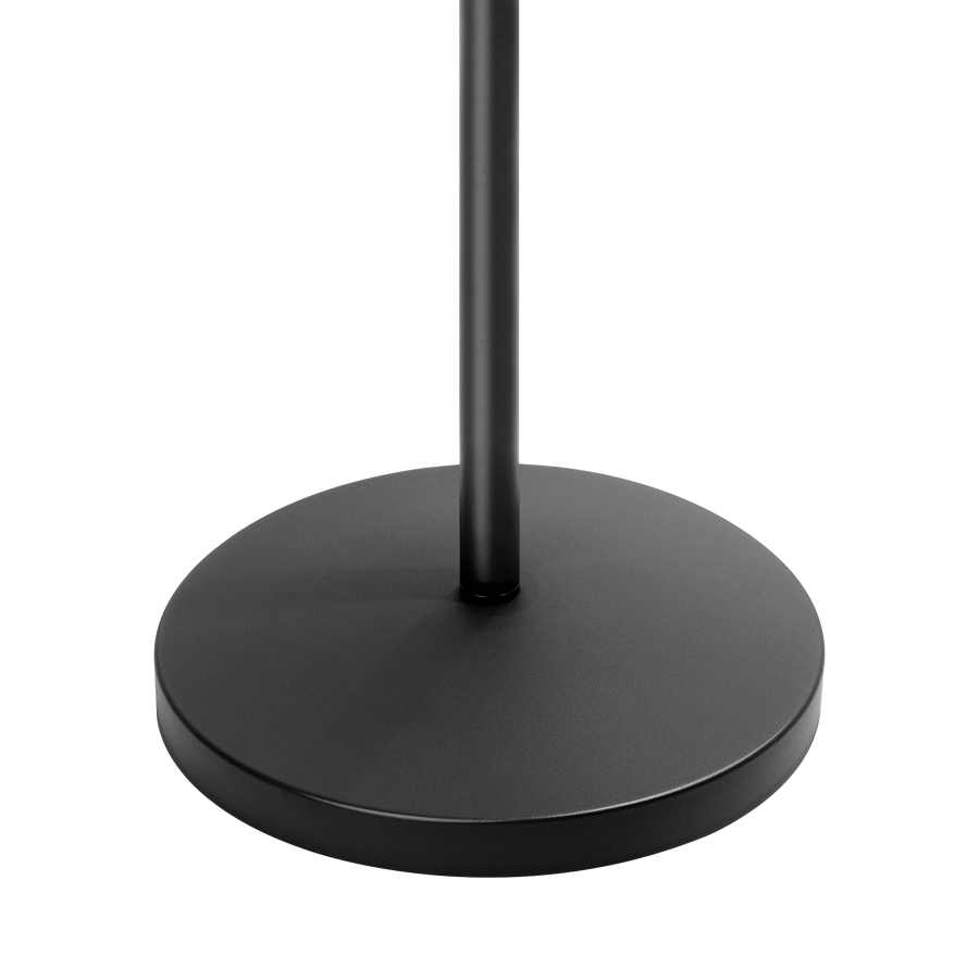 LUWES II, floor lamp, E27, max. 18W, 182 cm, black