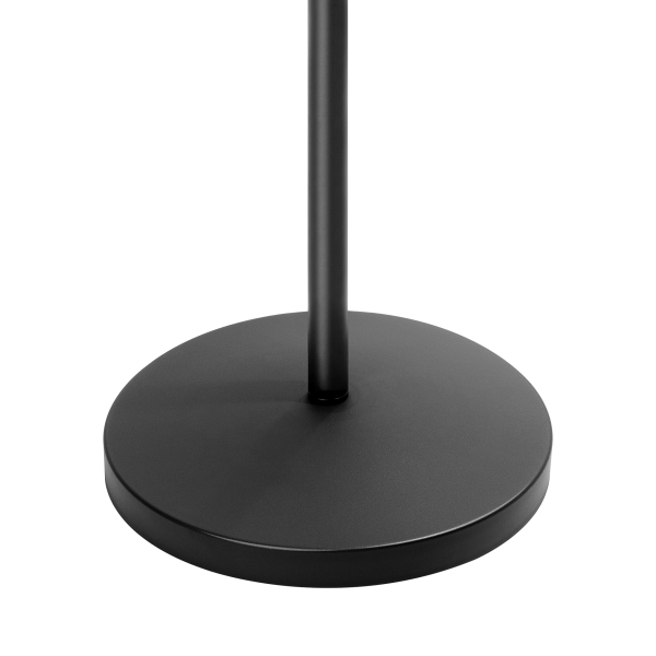 LUWES II, floor lamp, E27, max. 18W, 182 cm, black