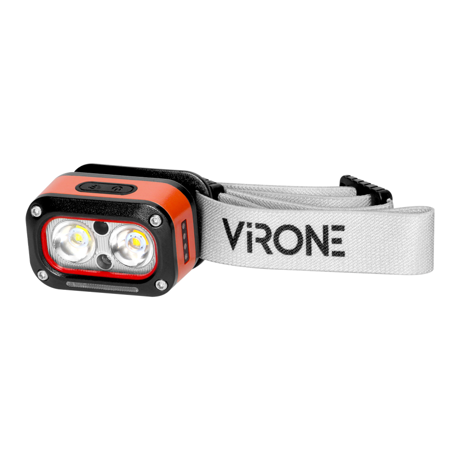 LED Headlamp with motion sensor, 300lm, 800mAh, CCT, movable head