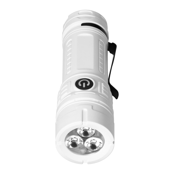 LED flashlight, 200lm, 300mAh, clip