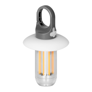 Latarka kempingowa LED, 200lm+120lm, 500mAh, 2000K/6000K, karabińczyk, osłonka