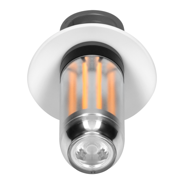 LED Camping light, 200lm+120lm, 500mAh, 2000K/6000K, carabiner, protective cap