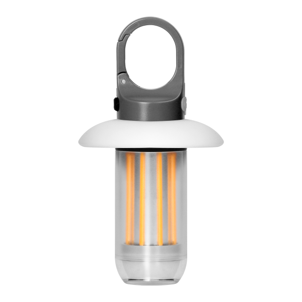 Latarka kempingowa LED, 200lm+120lm, 500mAh, 2000K/6000K, karabińczyk, osłonka