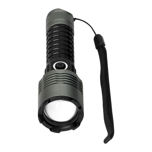 LED flashlight 20W, 1000lm, 2000mAh, zoom function