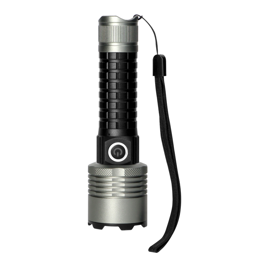 Latarka LED 20W, 1000lm, 2000mAh, funkcja zoom
