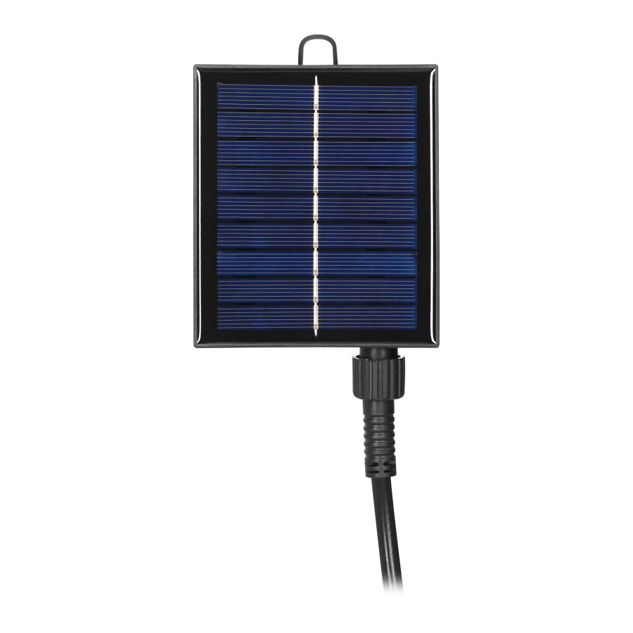 Solar lighting garland 10 m, 10 x LED Filament