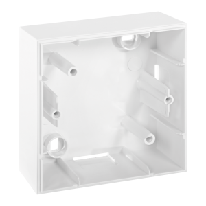 Single surface-mounted juction box MALTA, PWN-15/16, white