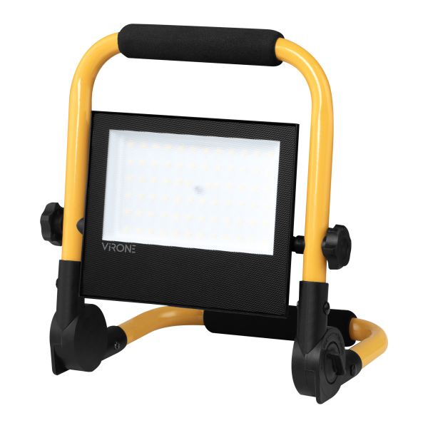 REGULUS LED naświetlacz roboczy na statywie, 50 W, 4000 lm, IP65, 4000 K, składany