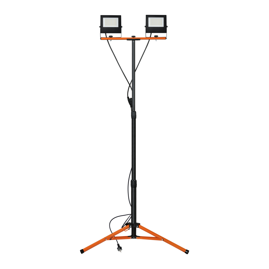 NIVALIS LED zestaw naświetlaczy 2x 30 W ze statywem i przewodem