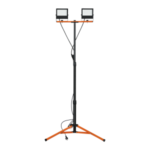 NIVALIS LED set of 2x 100 W floodlights with tripod and cable