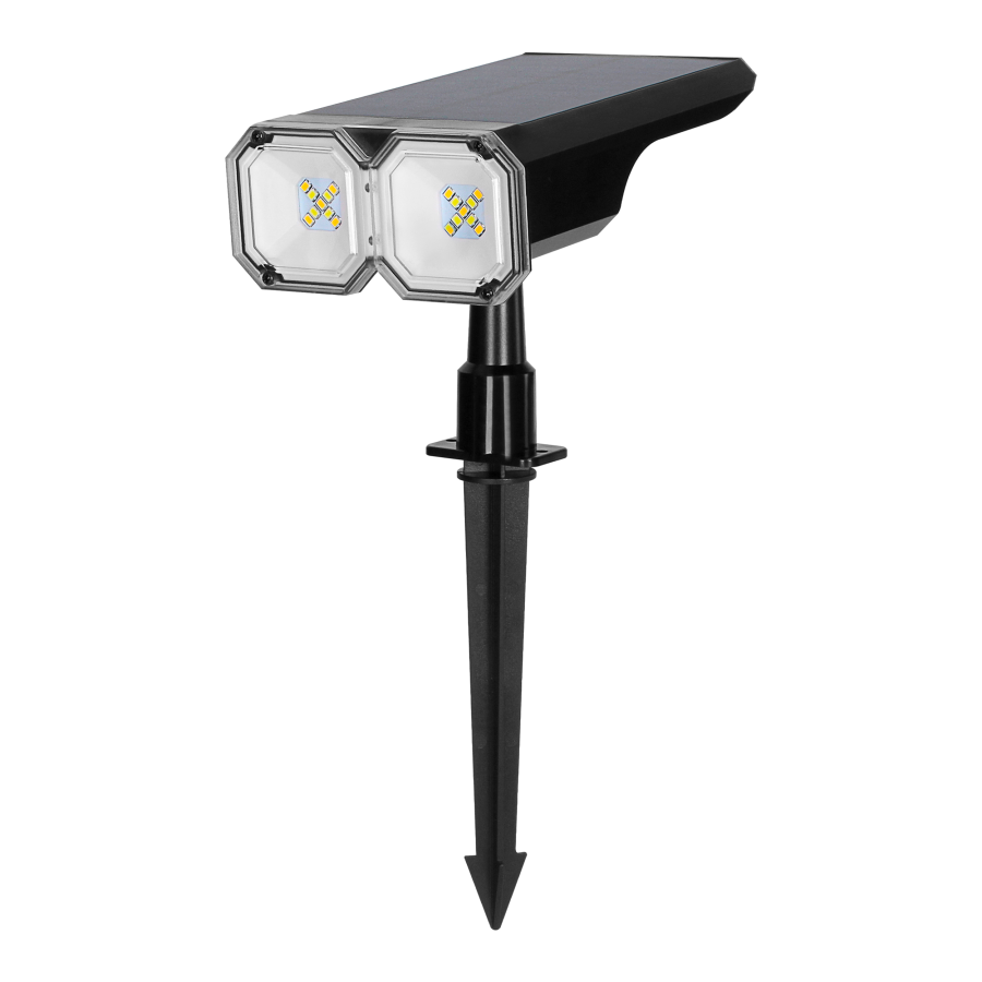 WALLIE LED Solar lamp 2-in-1 ,2 W, 150 lm, IP54, 3000/6500 K, 1200 mAh