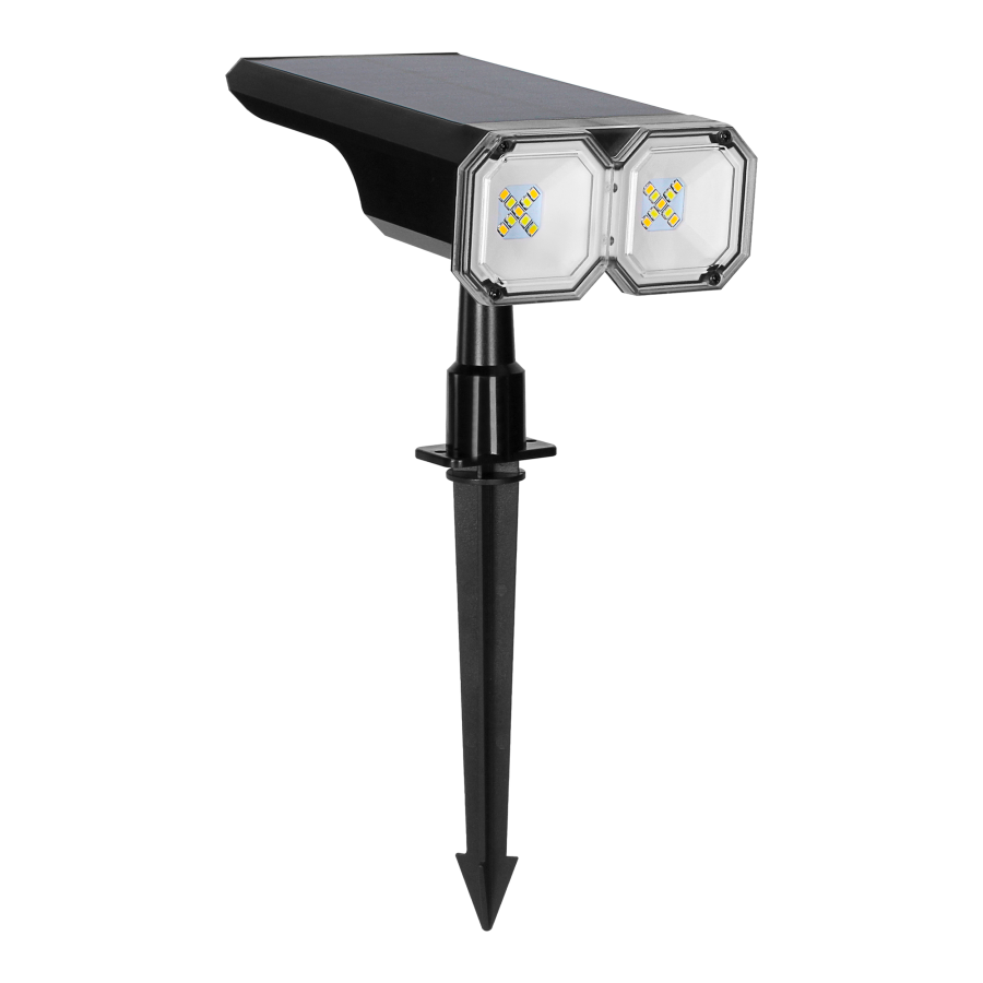WALLIE LED Solar lamp 2-in-1 ,2 W, 150 lm, IP54, 3000/6500 K, 1200 mAh