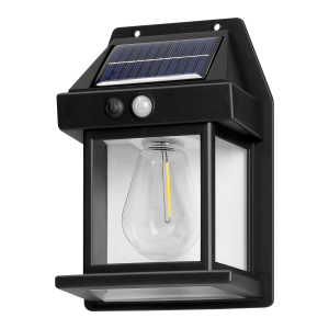 TORO LED Solar wall lamp with motion sensor, 100 lm, IP42, 3000 K, 800 mAh