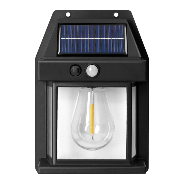 TORO LED Solar wall lamp with motion sensor, 100 lm, IP42, 3000 K, 800 mAh
