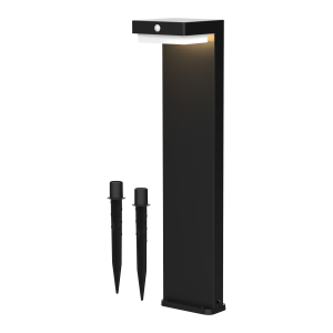 WILLOW LED Słupek solarny z czujnikiem ruchu, 4,5 W, 400 lm, IP44, 4000 K, 2000 mAh