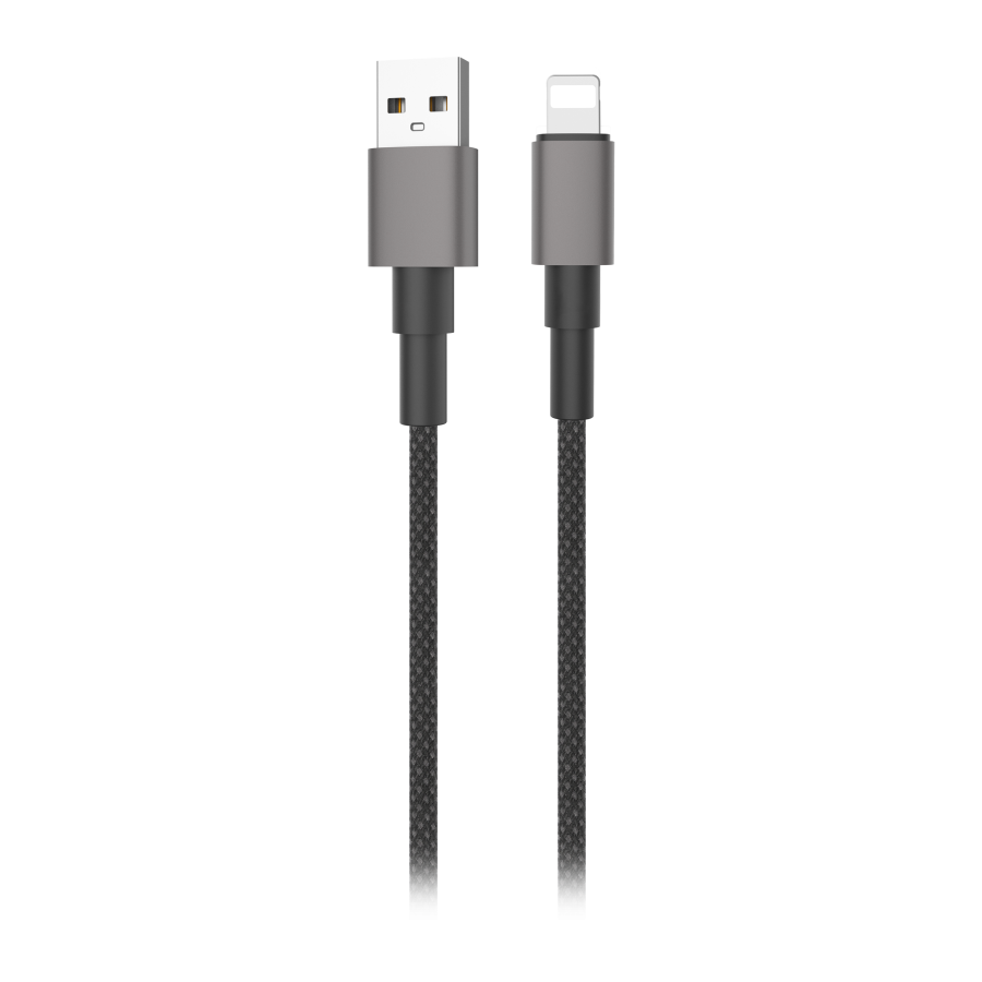 Kabel USB-A - Lightning Miccell VQ-D34, 2,4A, 1,2m, czarny