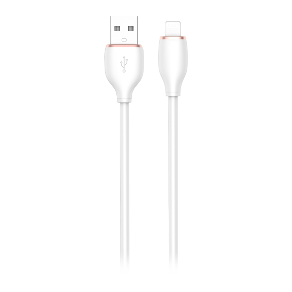 Kabel USB-A - Lightning Miccell VQ-D09, 3A, 1,5m, biały