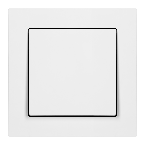 Surface-mounted single-pole switch Malta, 10 A, 250 V, WNT-1M, white