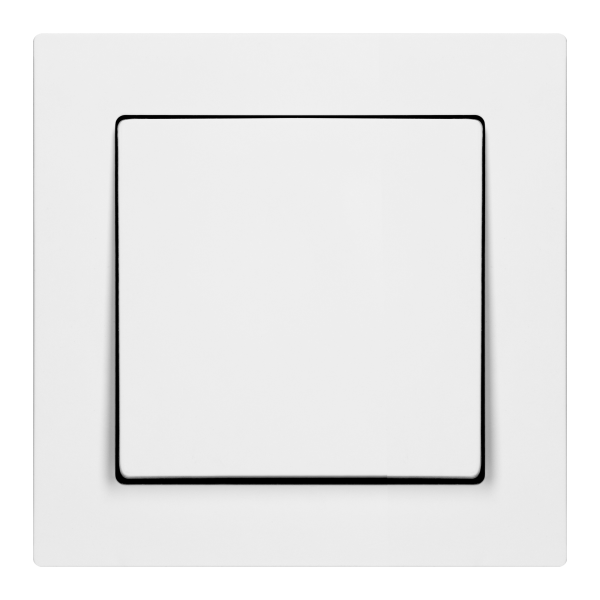 Surface-mounted single-pole switch Malta, 10 A, 250 V, WNT-1M, white